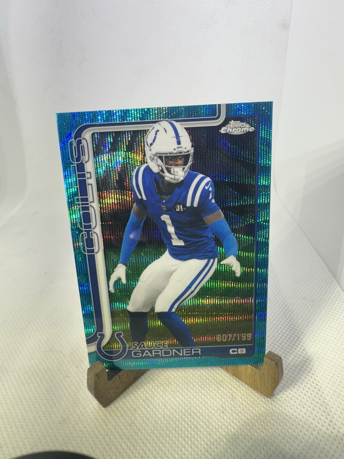 2025 Topps Chrome - Ahmad Gardner #242 Aqua Wave Refractor /199
