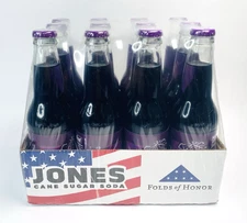 Fallout Nuka-Cola Grape Jones Soda Official Grape Flavored Drink 12PK Count