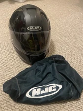 HJC IS-MAX-BT Motorcycle Helmet, Black  XL, Full Face, w/bag USED