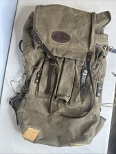 FROST RIVER BUSHCRAFT BACKPACK ISLE ROYAL SR LEATHER AND CANVAS MADE IN USA