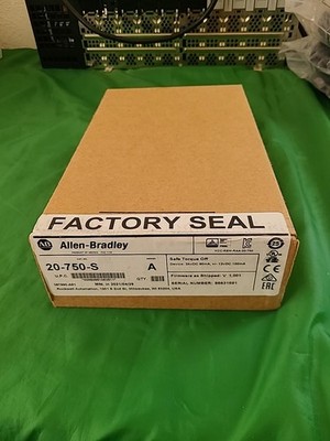 New SEALED Allen Bradley 20-750-S SAFE Torque Off Option Mod PowerFlex 750 - USA