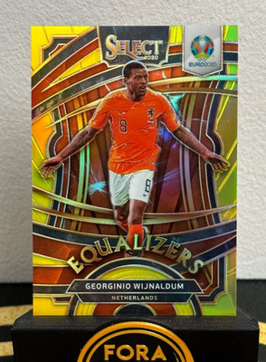 2020 Panini Euro Select Gini Wijnaldum GOLD Equalizers /10 Netherlands E-10 SSP