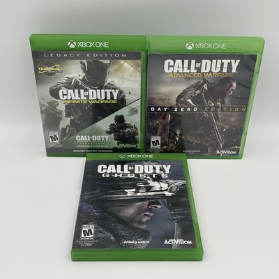 Call of Duty Infinite Warfare Legacy Edition Xbox One COD Bundle Set Lot