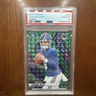 2025 Panini Mosaic Jaxson Dart GREEN MOSAIC Prizm Rookie RC #362 PSA 10 GIANTS