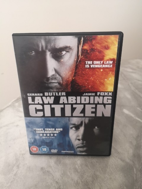 Law Abiding Citizen DVD 2010 Release, Gerard Butler, Jamie Foxx, Free Postage