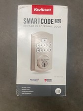 Kwikset SmartCode 260 Keypad Electronic Lock Satin Nickel 992600-002
