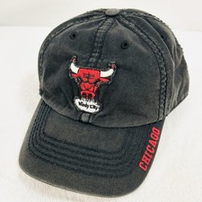 '47 Brand Chicago Bulls Windy City Franchise Fitted Hat Cap Large Black NBA