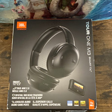 JBL Tour One M3 Smart Tx Wireless Bluetooth Over-Ear ANC Headphones Black
