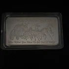 Stagecoach Silver .999 Silver 1 oz Bar, Divisible into Four 1/4 oz Pieces