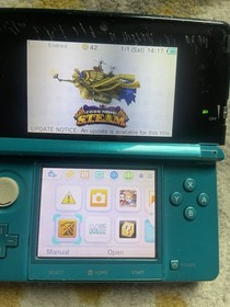 Nintendo 3DS Handheld System - Aqua Blue With Game, PLEASE READ DESCRIPTION