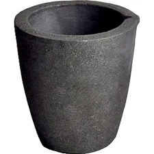 6kg Metal Foundry Crucible Clay Graphite for Gold Silver Copper Aluminum