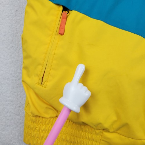 Chaqueta O'Neill Para Hombre Pequeña Naranja Azul Amarillo Escape Series Impermeable Con Capucha Esquí - Imagen 10 de 13