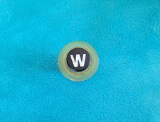 1947 1948 1949 Studebaker Wiper Knob Yellow Black Acrylic Dash 1947 1948 1949 Studebaker Wiper Knob Yellow Black Acrylic Dash
