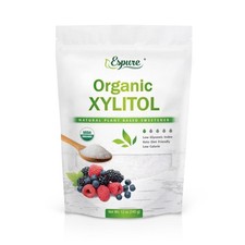 Organic Xylitol Sweetener - Low-Calorie Keto Sugar Substitute, 12 Oz