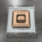 Premium Geiger Edelmetalle 999.9 Fine Copper 100 Gram Bar Sealed in Assay