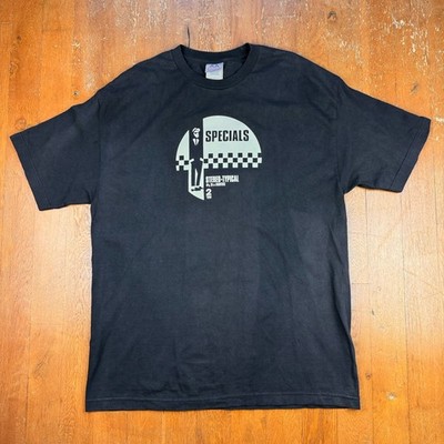 Vintage The Specials Stereo - typisch: A's, B's und Raritäten Ska Band T-Shirt XL