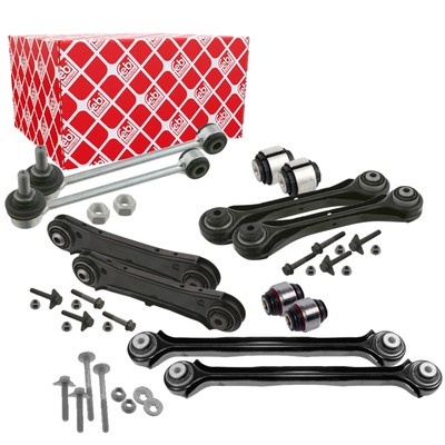 FEBI Reparatursatz Querlenker Stabi Hinten für BMW E81 E87 E90 E91 E93 X1