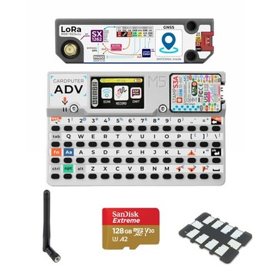 M5Stack Cardputer, ESP32-S3, programmierbarer Taschencomputer mit Tastatur &