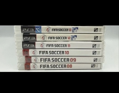 New ListingPS3 Sports Game Bundle FIFA 13 12 11 10 09 08 PlayStation 3 Lot