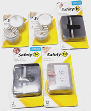 5 New Safety First Accessories-Outlet Covers, 2 Appliance Locks  2 Cord Winds