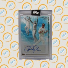 2025 Topps Cricket Legends Vol 2 Blue /50 Tim Southee Autograph