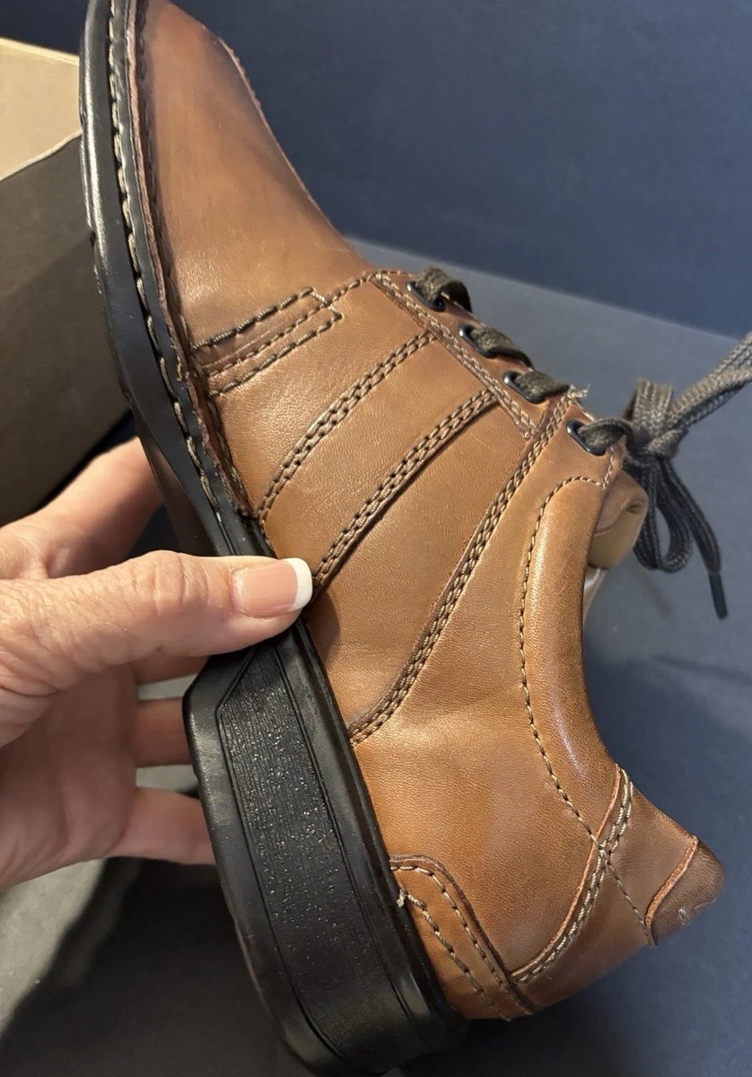 NEW NO BOX SIZE 7 -‎ Clarks Touareg Vibe Brown Leather Mens Lace-Up Dress Shoes Clarks Touareg Vibe Brown Leather Casual Lace Up Oxford  main image 3