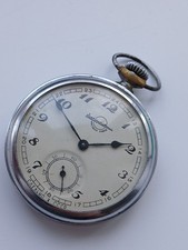 Rare Zlataustovskie pocket watch, made in the USSR, works