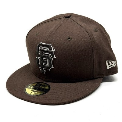 ニューエラ59fiftyサンフランシスコ・ジャイアンツ 7 3/8 New Era 59FIFTY San Francisco Giants Fitted Hat 7 3/8 Brown | eBay