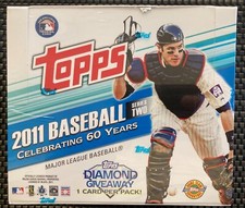 2011 Topps Series 2 Baseball Hobby Jumbo Box Brand New - USPS Shipping