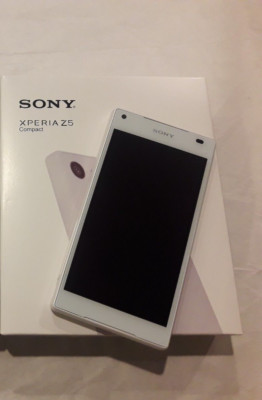 Sony Xperia Z5 Compact E5823 Unlocked Smartphone/White/32GB EF