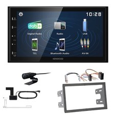 Kenwood 2DIN DAB+ Autoradio für Volkswagen VW Bora 1998-2004