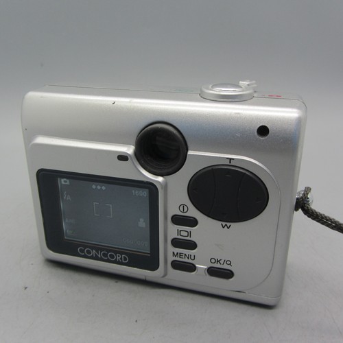 Concord Eye Q Go Wireless 2.0MP Compact Digital Camera Silver Tested - Picture 2 of 7