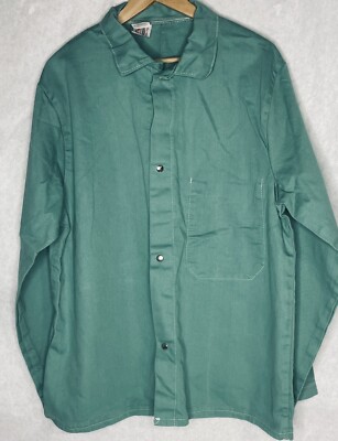 Westex PROBAN Flame Resistant Shirt FR SEAFOAM GREEN Welding Jacket Large