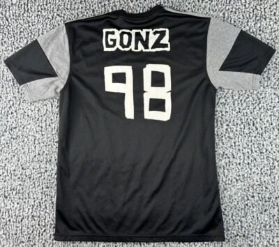 RARE The Gonz Adidas Sample Soccer Jersey M Black 98