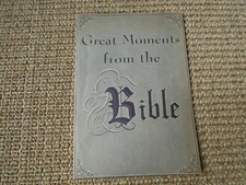 Great Moments from the Bible, 1956, Alumni Pub, Pacific Telephone (T1220)