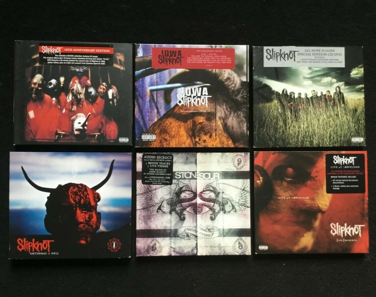 Slipknot Album 9 CD まとめ売り Slipknot Album 9 CD まとめ売り Slipknot 9.0 Live Japan