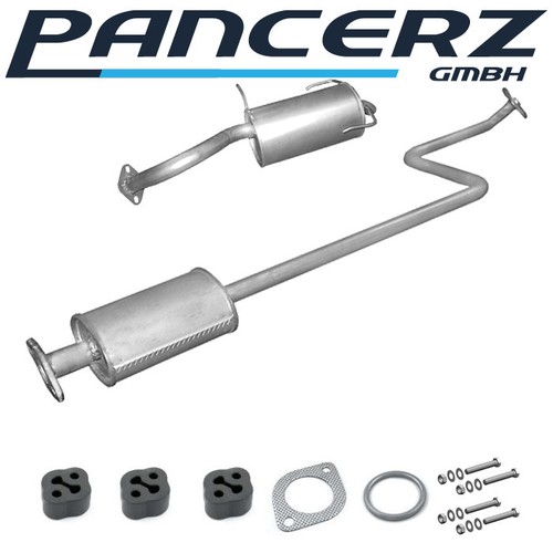 Ligne D'échappement Complète Pour Nissan Micra II K11 1.0 60CH 2000-2002 – Silencieux Avant/arrière