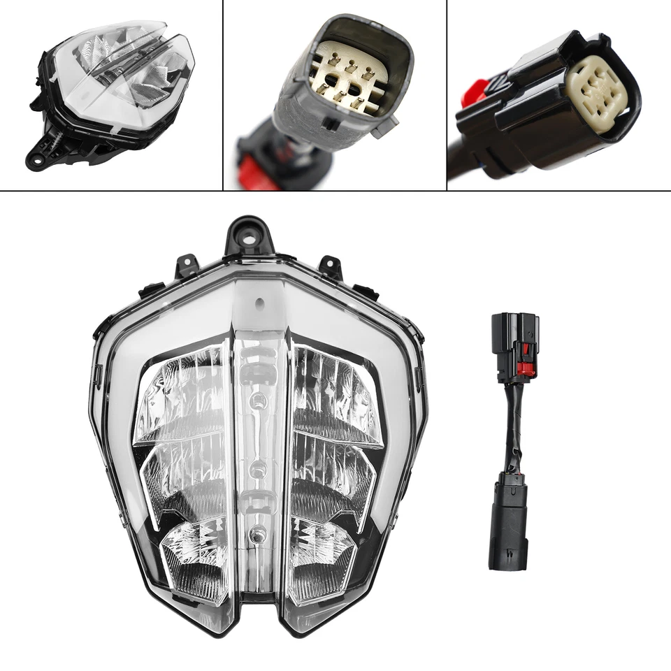 Headlamp Headlight Guard Protector Grill Led Plastic Clear For 390 2018-2019 AT - Image 2 of 4