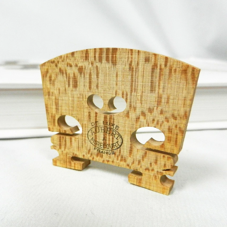 Genuine Aubert" De Luxe"Violin Bridge for 4/4 violin,Made in France.US SELLER!!! - Image 3 of 4