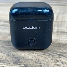 Occiam Black Wireless Bluetooth Rechargeable In-Ear Earbuds With Charging Case
