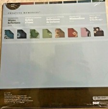 CREATIVE MEMORIES SCRAPBOOK DESIGNER WINTER REFLECTIONS 8 SHEETS 12 X 12 NIP
