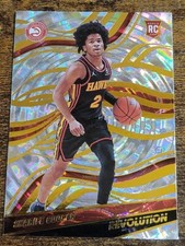 2021-22 Panini Revolution Fractal Sharife Cooper Rookie 101 SP Parallel RC Hawks