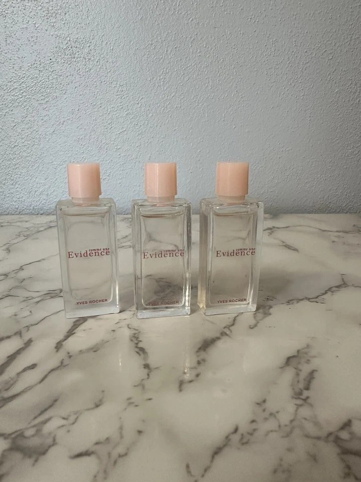 Juego de 3 Perfumes Tamaño Viaje Yves Rocher Comme Une EVIDENCE. Nuevo en caja. 0,25 OZ Foto 2 de 4