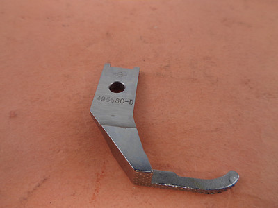 Outside Pfaff  146,195,545,1240 Single Right Toe Zipper Walking Foot  49558C-D