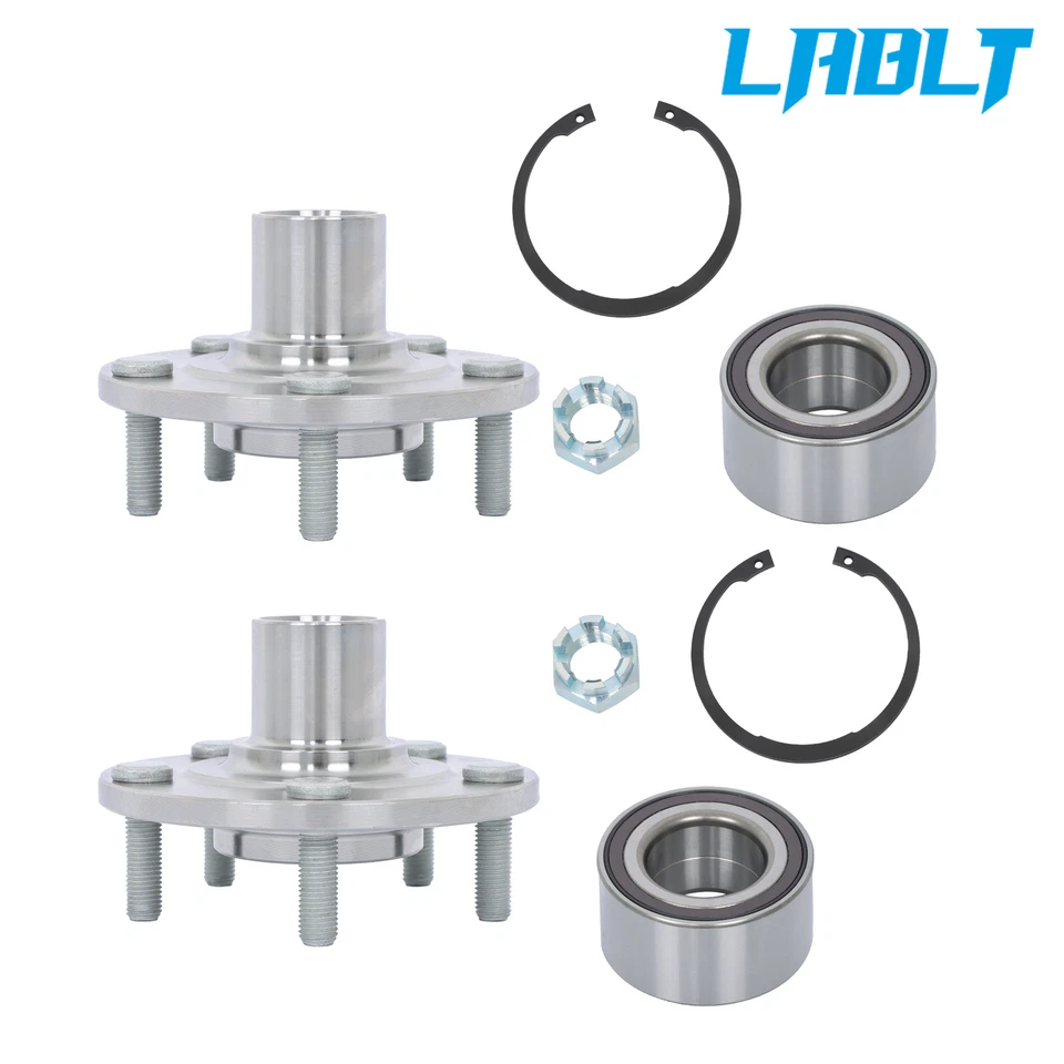 Conjunto de buje de cojinete de rueda delantera LABLT para Mitsubishi Outlander Sport 2011-2018 Foto 2 de 4