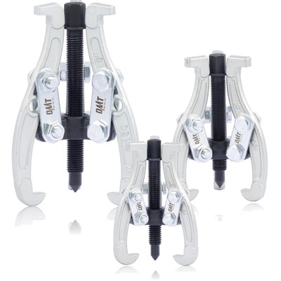 Universal Reversible 3-Jaw Puller Set for Efficient Inner and Outer Gear Pulling