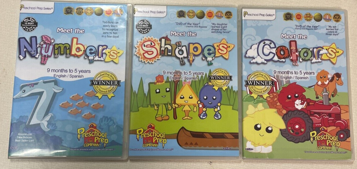 Preschool Prep Series: (DVD, 2009, 7-Disc Set) | eBay
