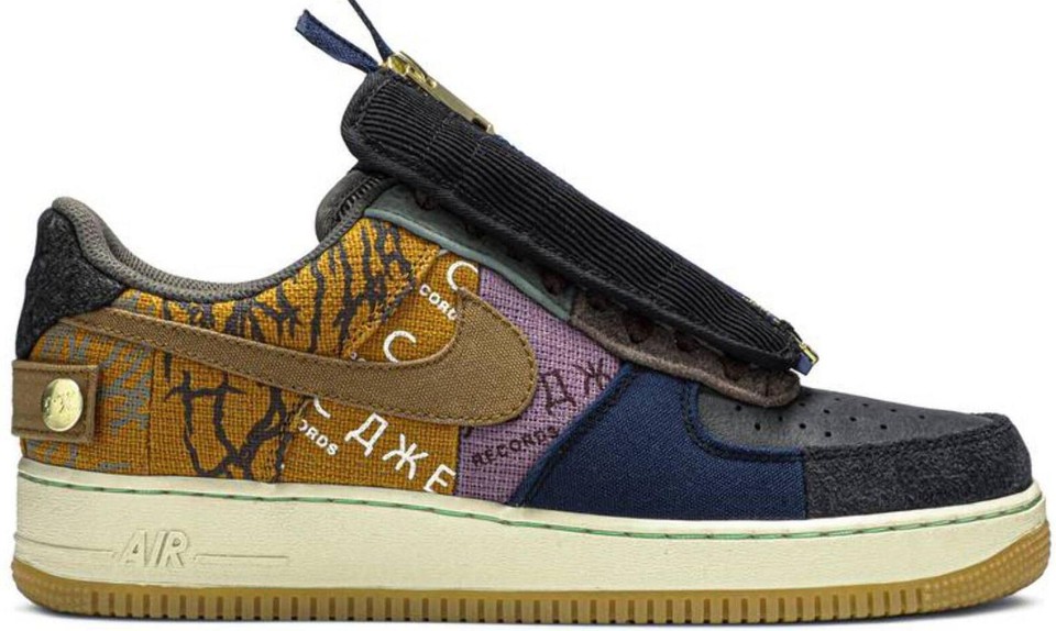 Nike Air Force 1 Low x Travis Scott Cactus Jack for Sale