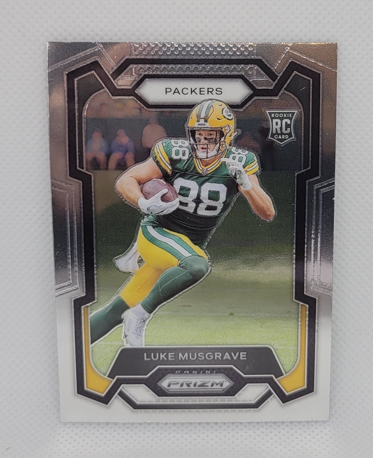 💥 2023 Panini Prizm Rookie Silver Luke Musgrave RC Green Bay Packers 337 Rookie