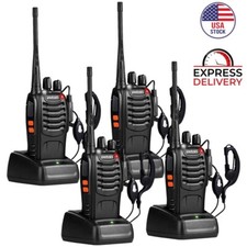 Walkie Talkies Long Range for Adults with Earpieces, 16 Channel UHF Rechargeable